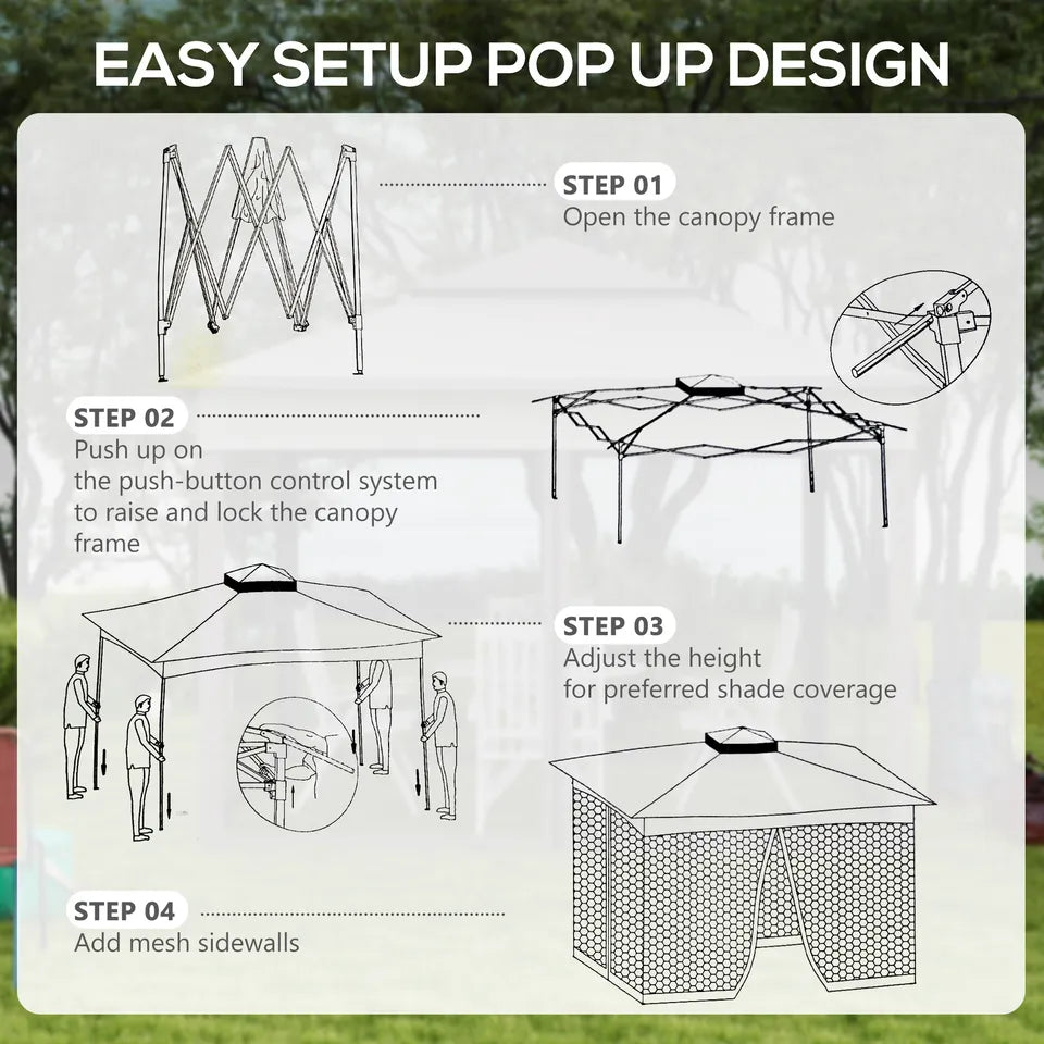 Heavy Duty Pop Up Gazebo