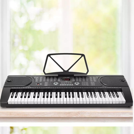 61 Keys Electronic Teaching Keyboard Digital Music Piano Instrument & Microphone