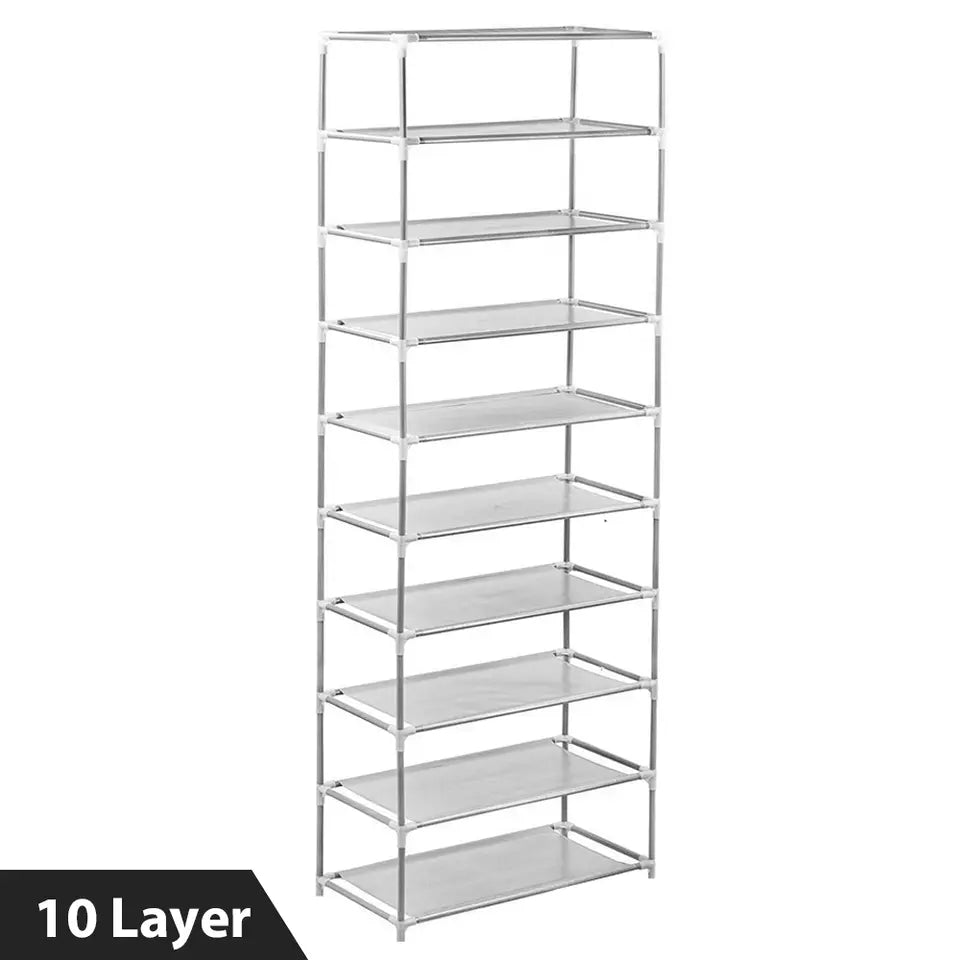 10 TIER SHOE RACK