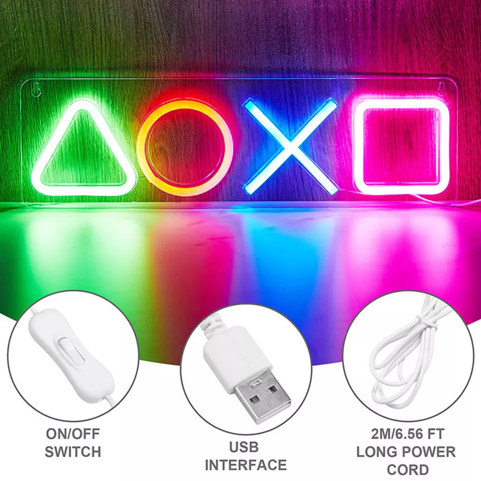 Game Icon LED Neon