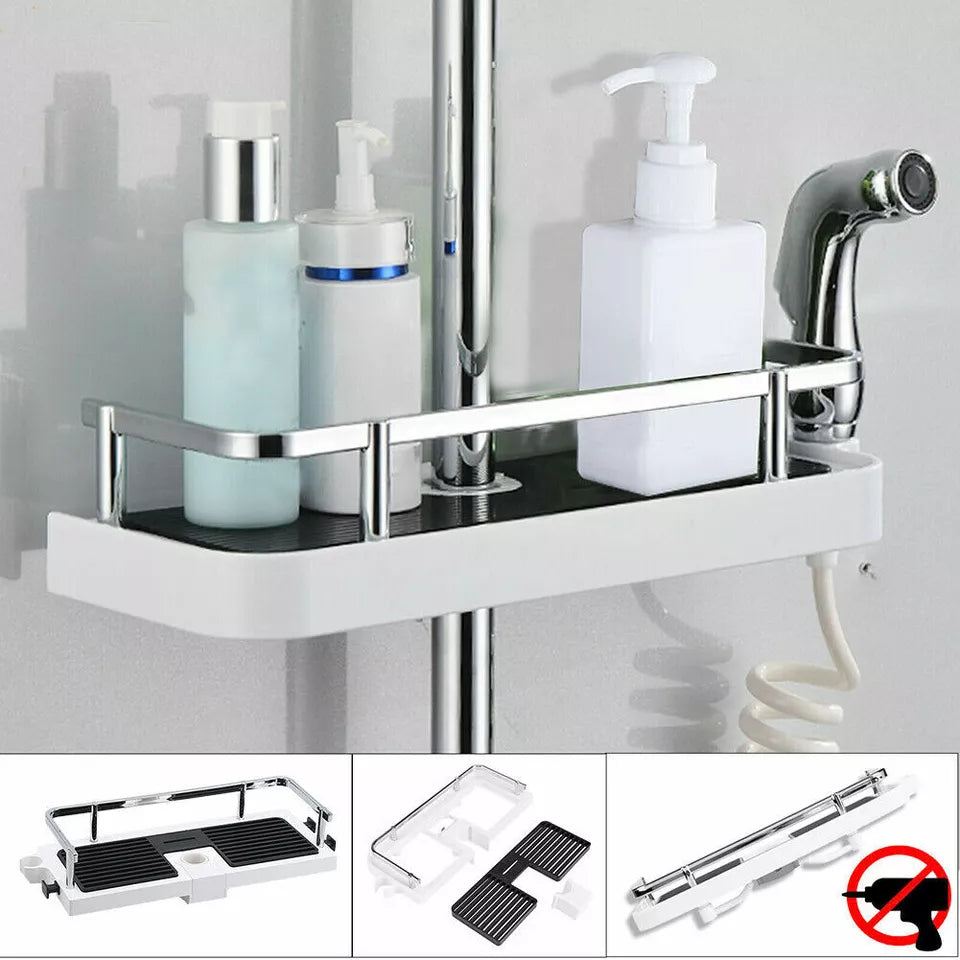 Shower Pole Caddy Rack