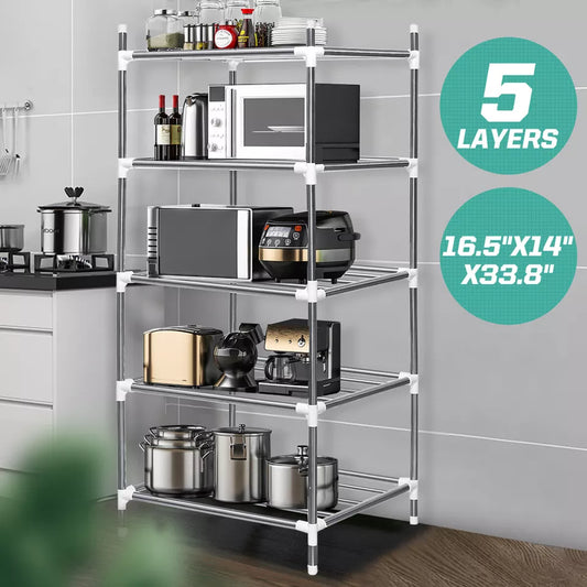 5 Tier Kitchen Pan Stand