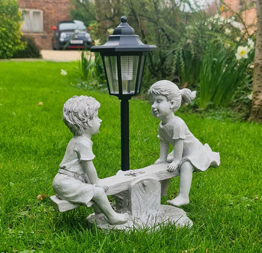 Garden Seesaw Ornaments